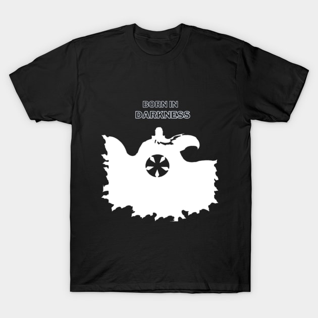 Born in darkness T-Shirt by Moonhives